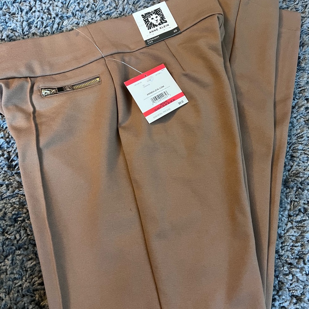 Anne Klein Women's Tan Dress Pants